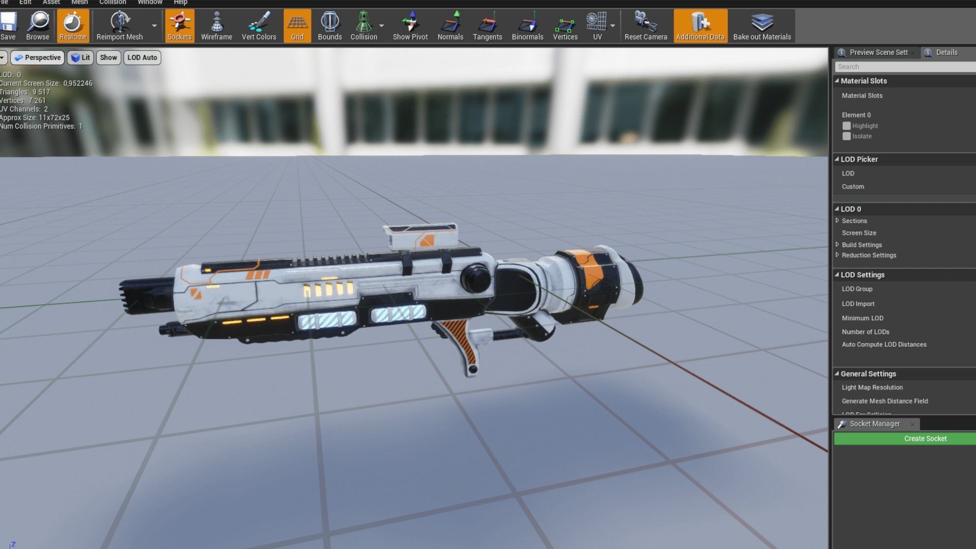 Cyborg Iron Low-poly 3D model_19