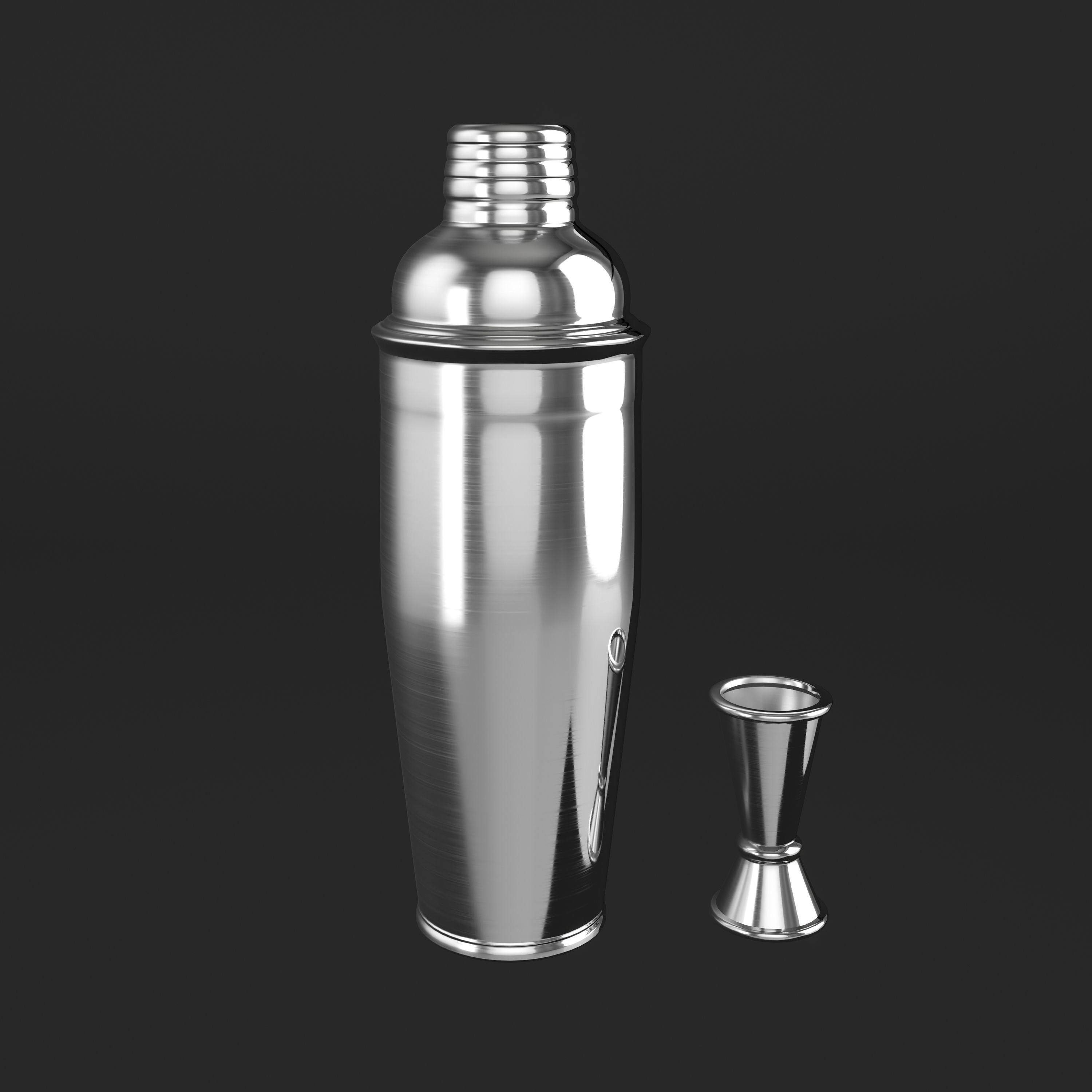 Cocktails Martini 3D model_1