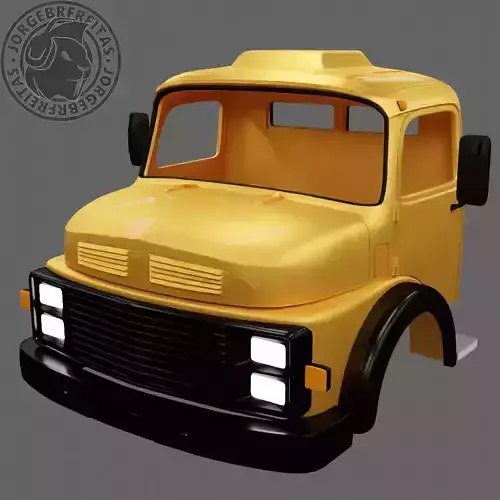 Carroceria Mercedes Benz L 1113 para RC 3D print model