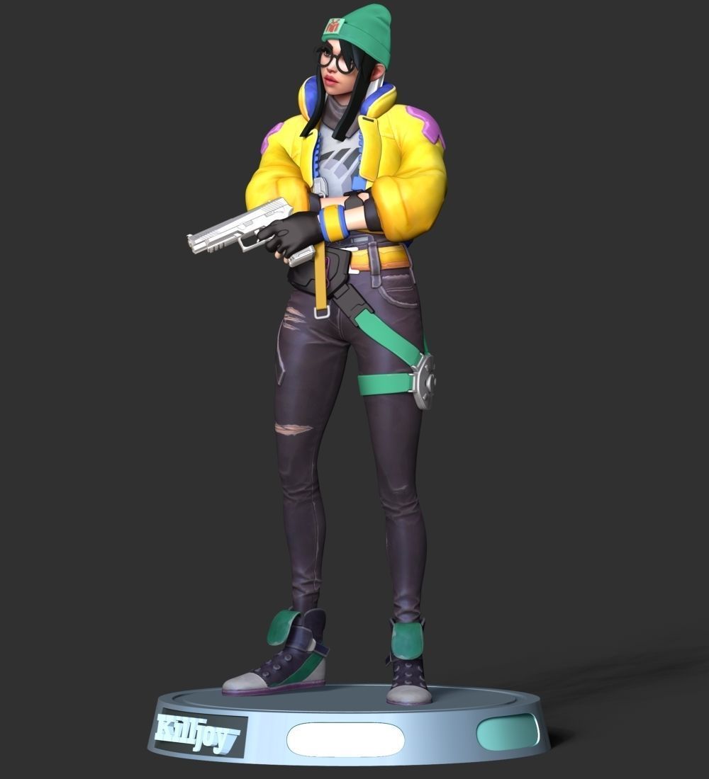 Killjoy - Valorant 3D print model_10
