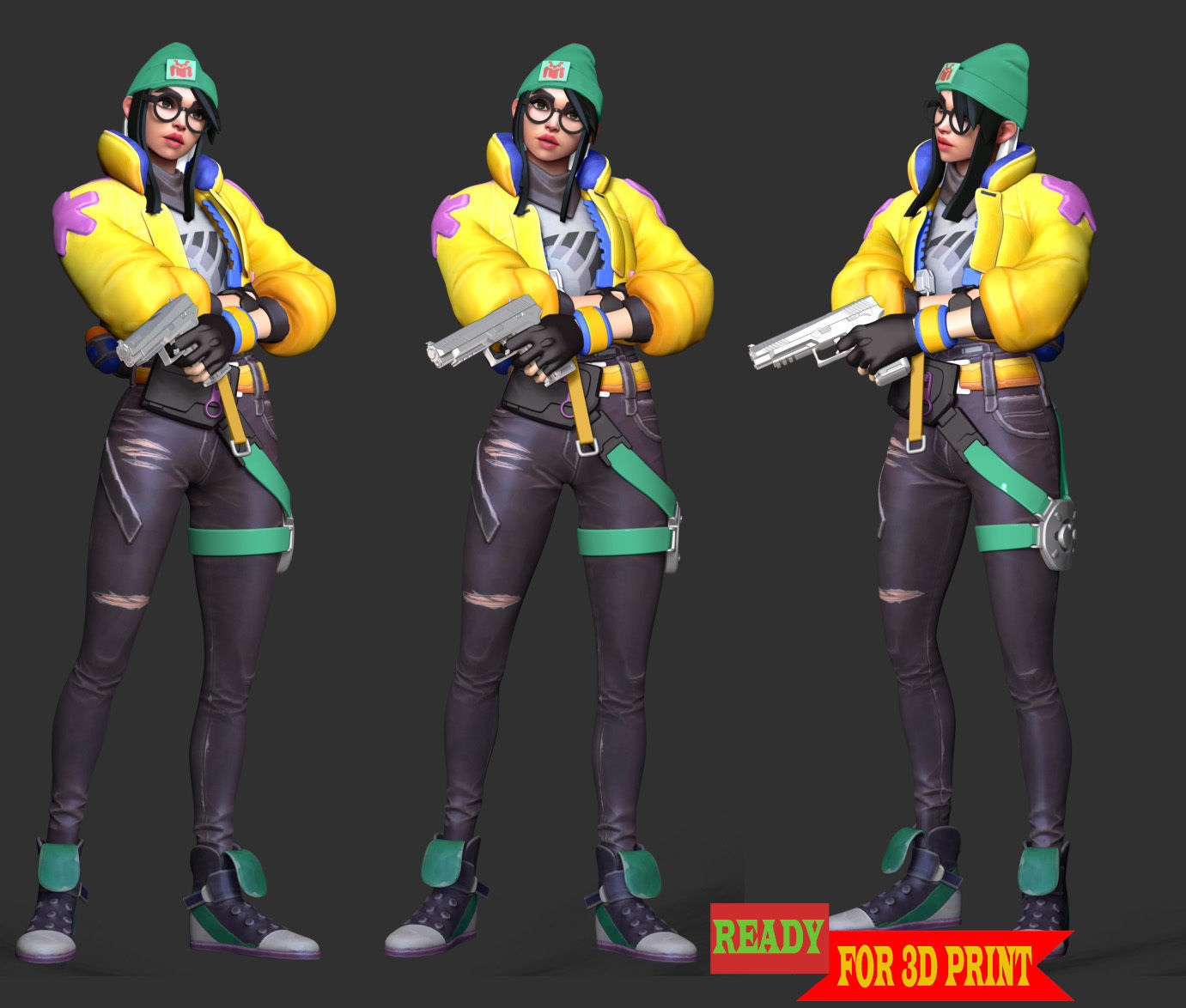 Killjoy - Valorant 3D print model_2