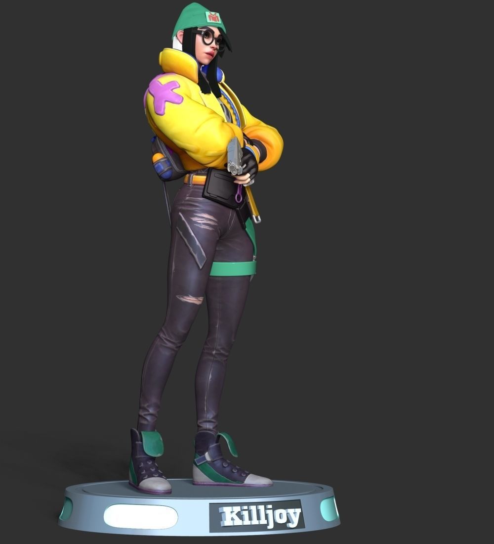 Killjoy - Valorant 3D print model_9