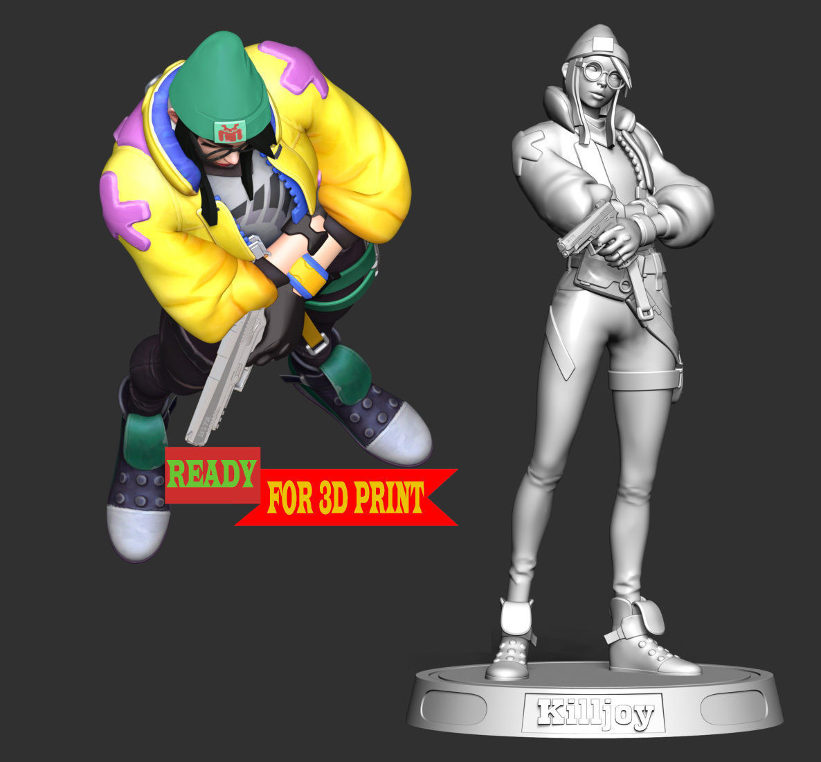 Killjoy - Valorant 3D print model_6