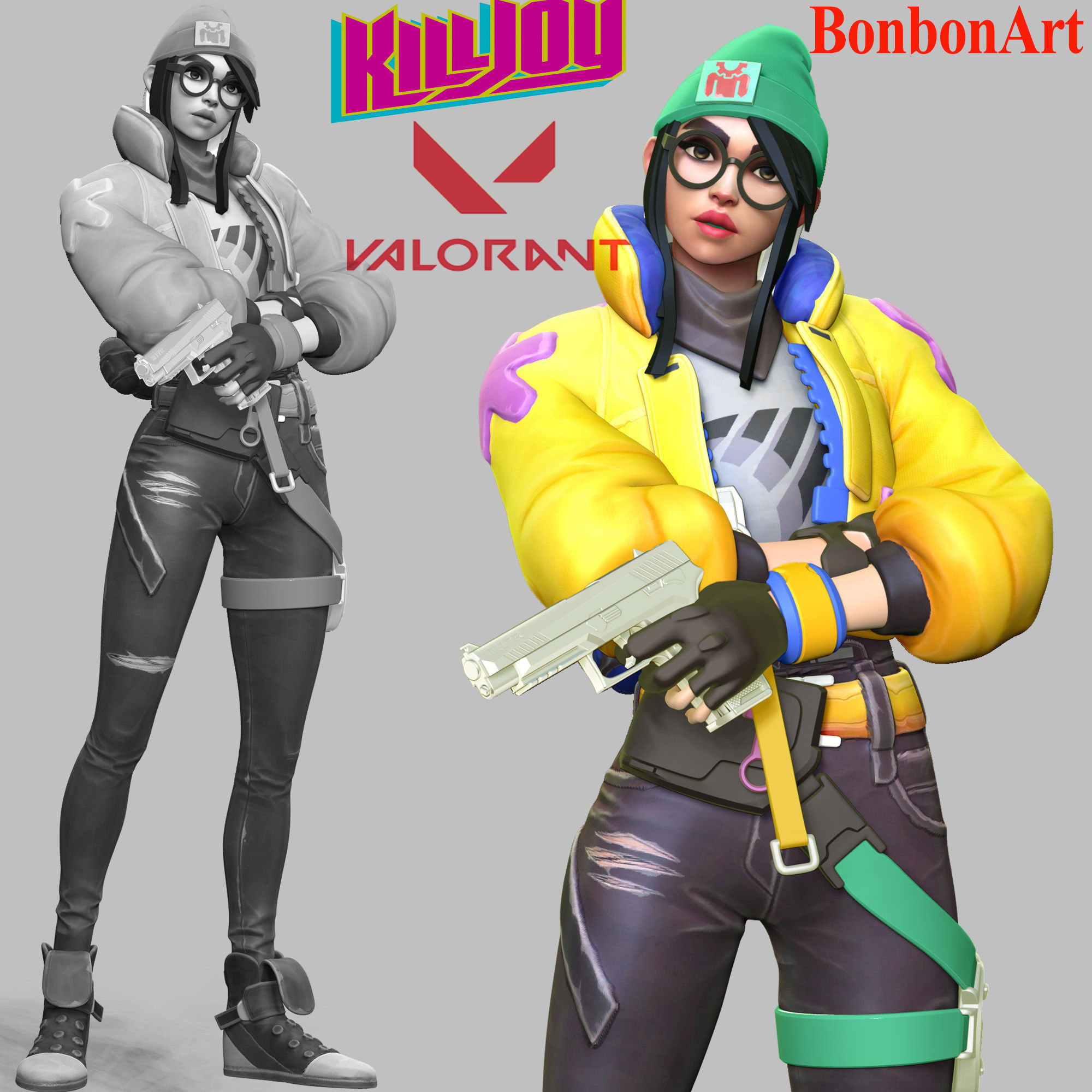 Killjoy - Valorant 3D print model_26