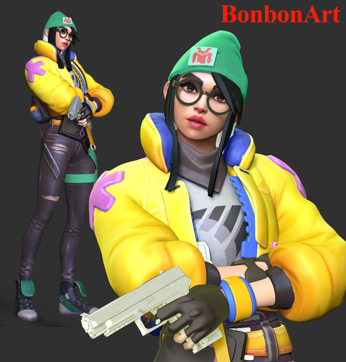 Killjoy - Valorant 3D print model_1