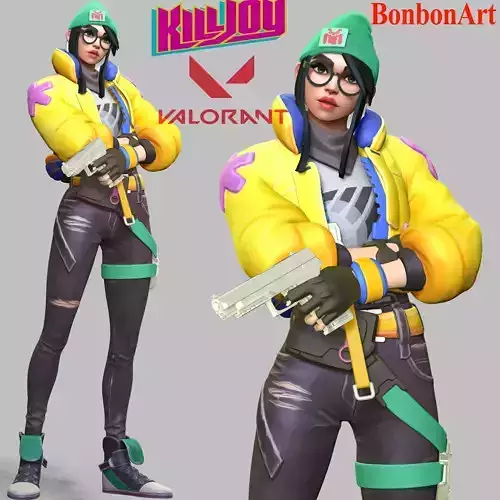Killjoy - Valorant 3D print model