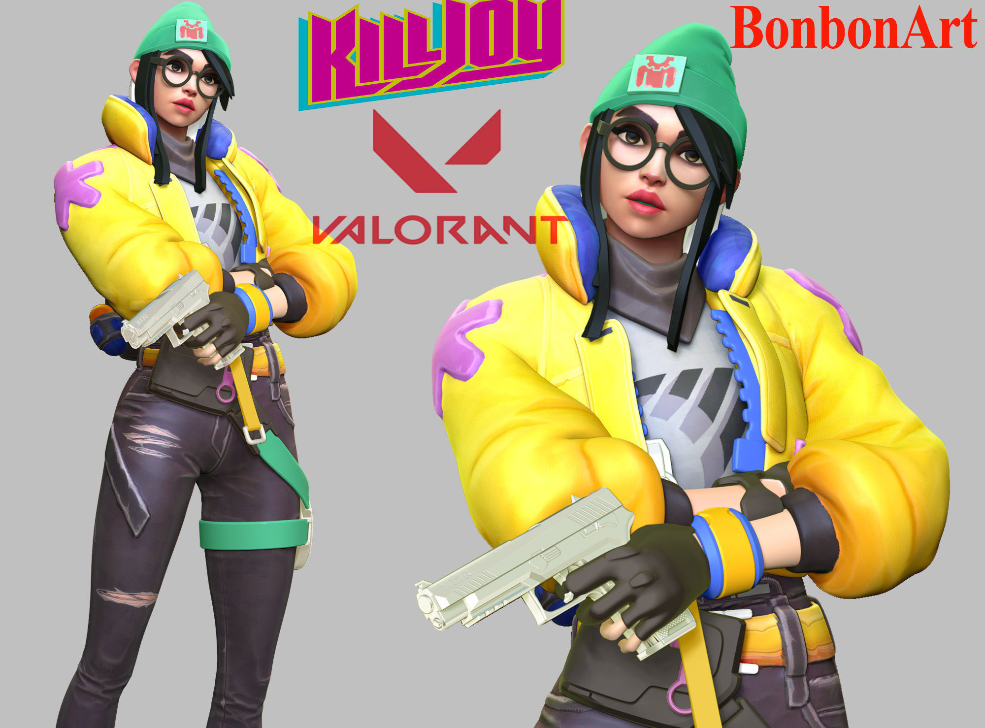 Killjoy - Valorant 3D print model_27