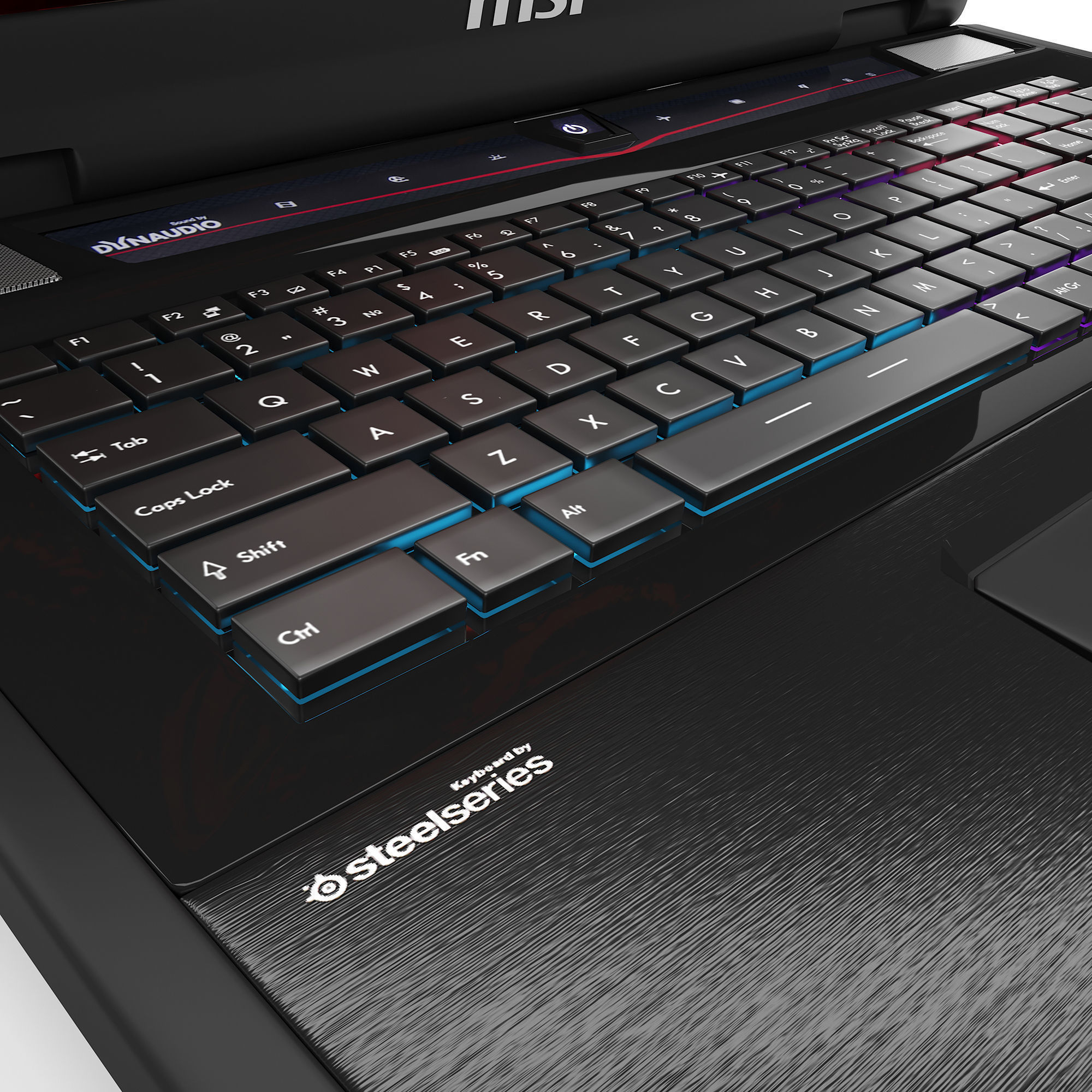 Laptop MSI GT series 3D model_3