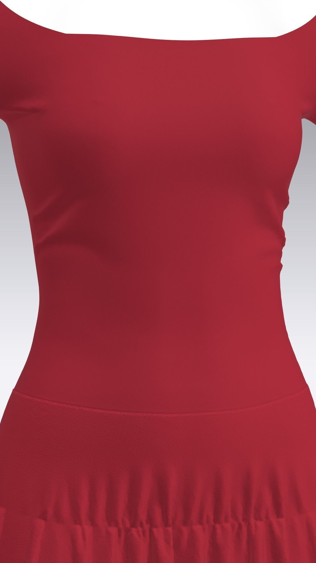 Dress Outfits MD CLO 3D ZPRJ ZPAC project files 3D model_42