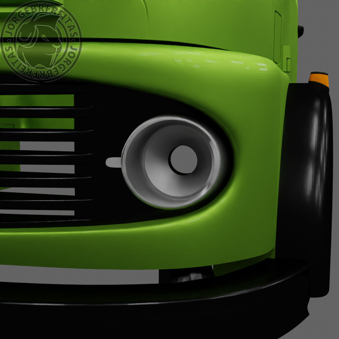 Carroceria Mercedes Benz L 1113 para RC 3D print model_9