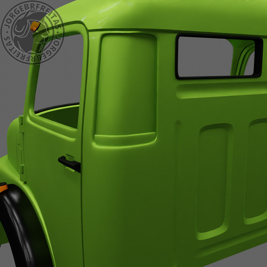 Carroceria Mercedes Benz L 1113 para RC 3D print model_7