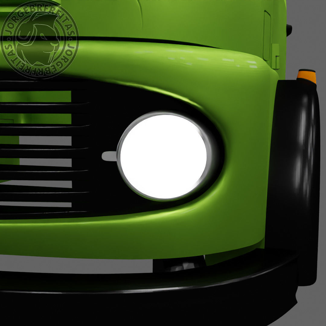 Carroceria Mercedes Benz L 1113 para RC 3D print model_10