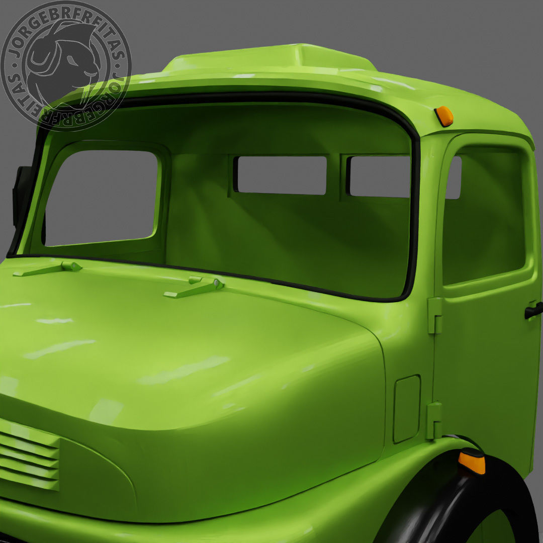 Carroceria Mercedes Benz L 1113 para RC 3D print model_5