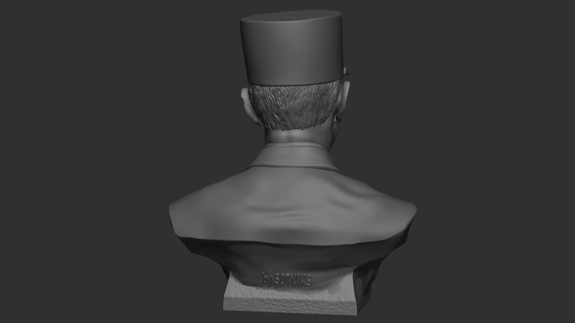 Charles de Gaulle 3D print model_16