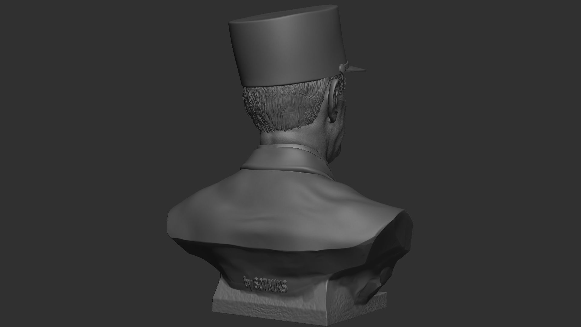Charles de Gaulle 3D print model_18