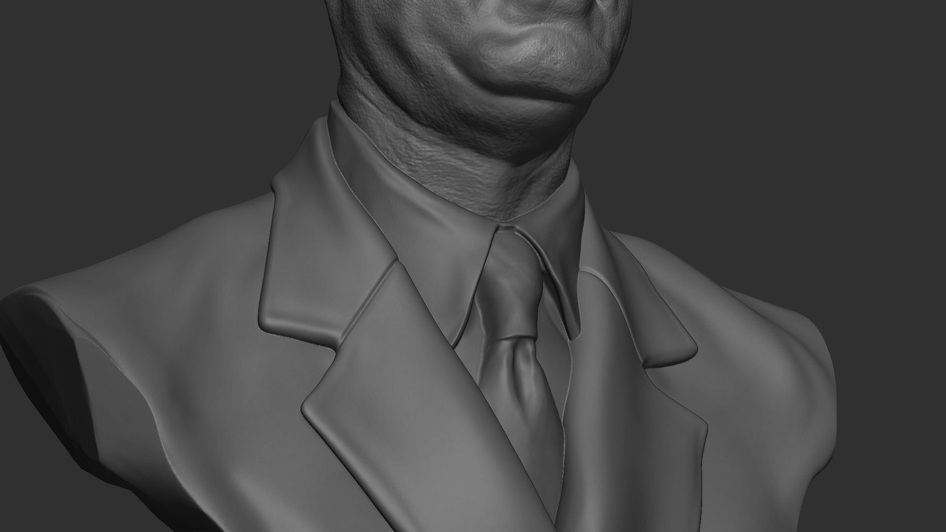 Charles de Gaulle 3D print model_43