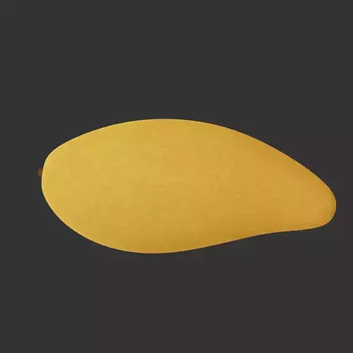 A Mango Free low-poly 3D model