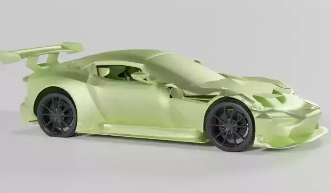 For 3D print Aston Martin Vulcan  Free 3D print model