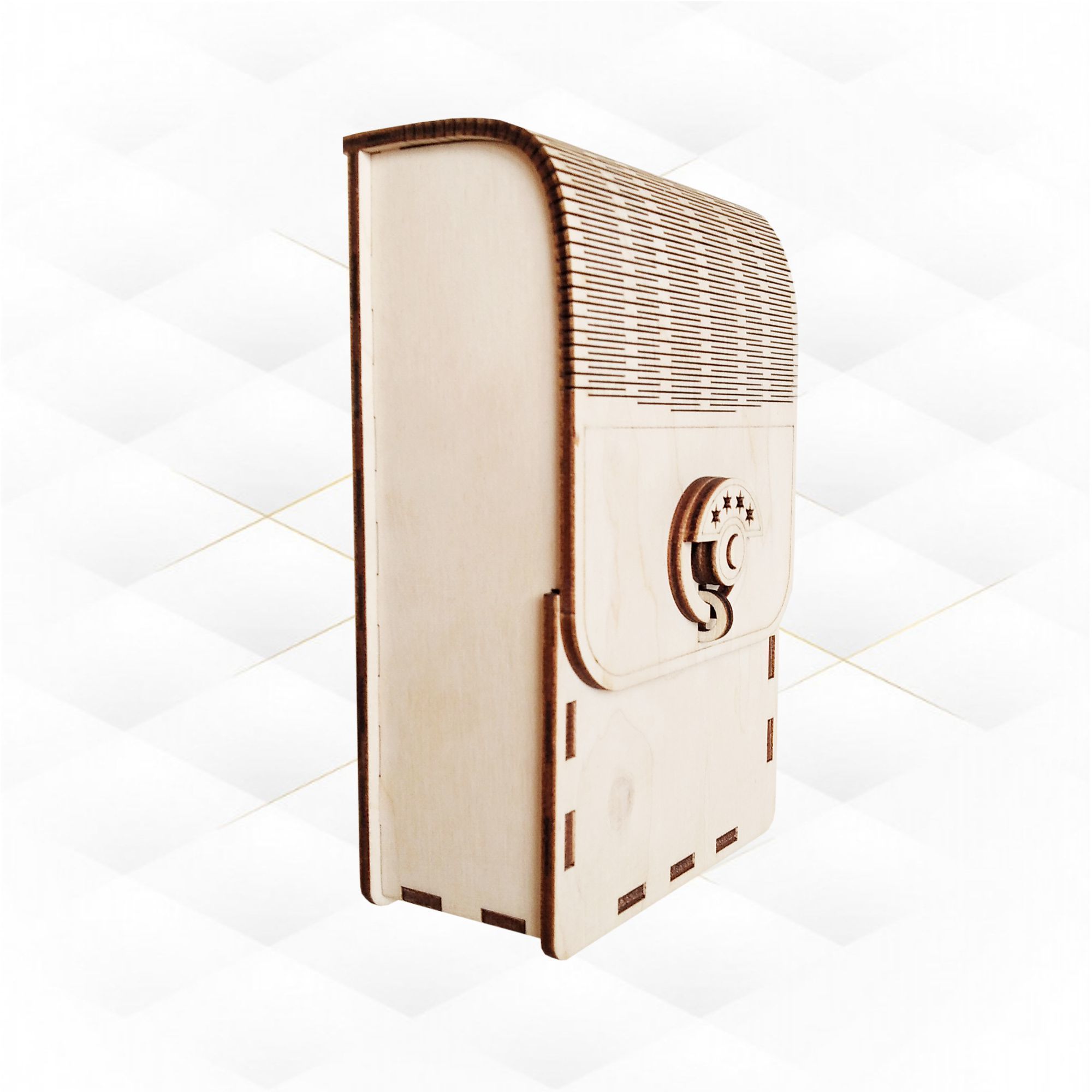 Latch Tarot Gift Box svg dxf design for laser cutting machines 3D print model_5