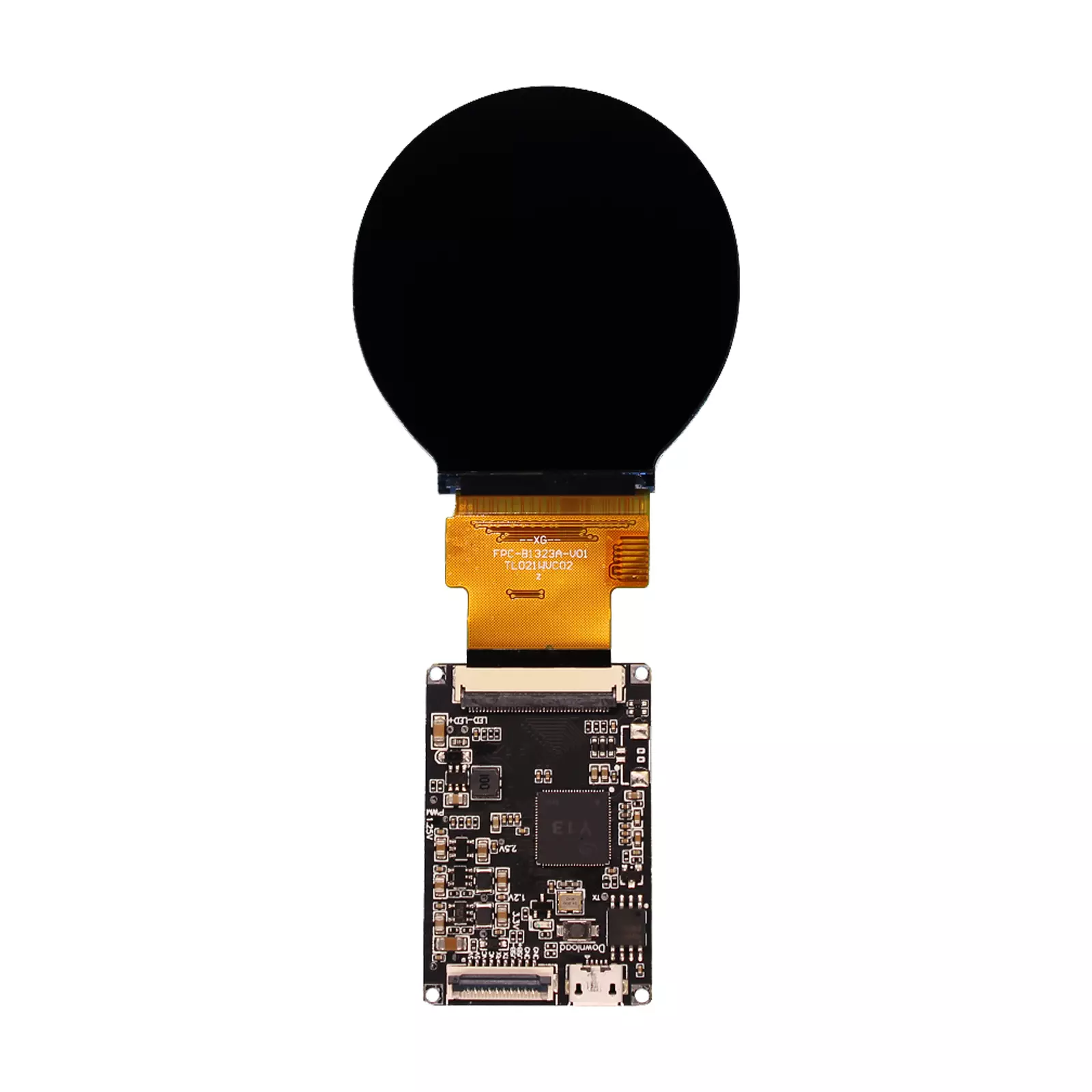 480x480 TFT Round Capacitive Free 3D print model