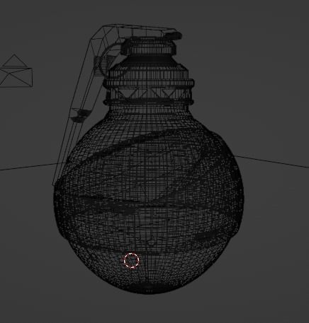 Realistic Hand Grenade Low-poly 3D model_20