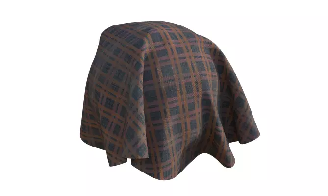 fabric plaid cloak Texture