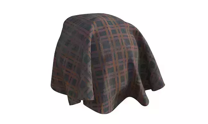fabric plaid cloak