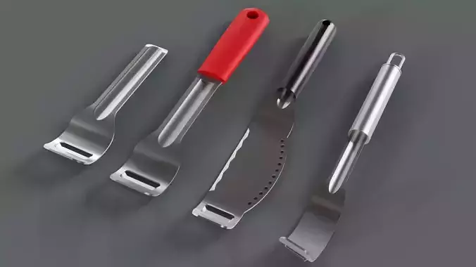 Butter Shaver 3D Model