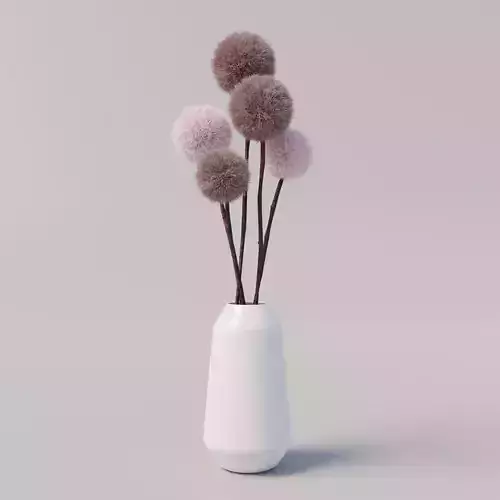 Deco Flower bouquet with vase