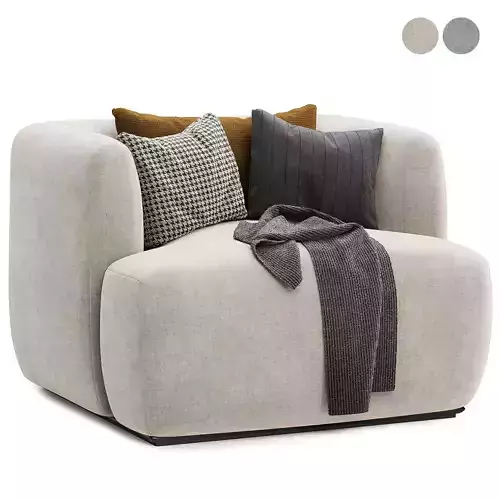 Estival armchair by Parla design 3D model