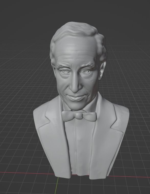 Ian Fleming 3D print model_14