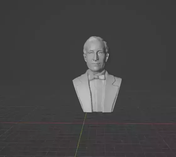 Ian Fleming 3D print model