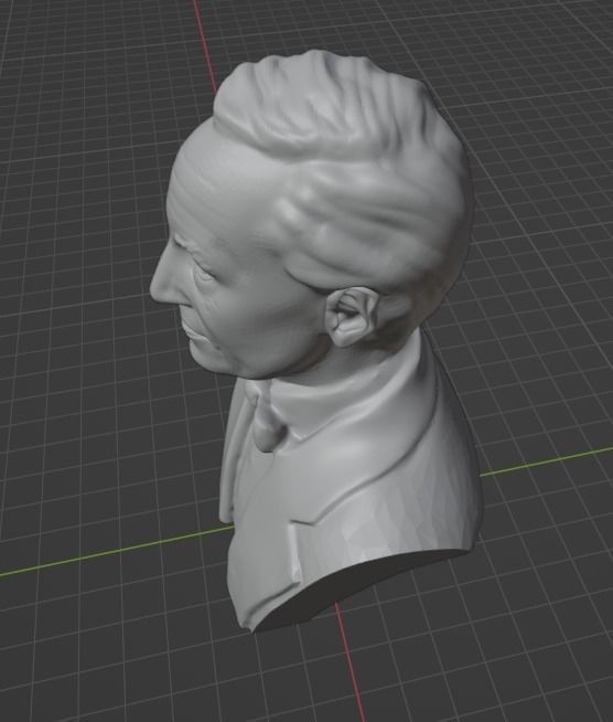 Ian Fleming 3D print model_2