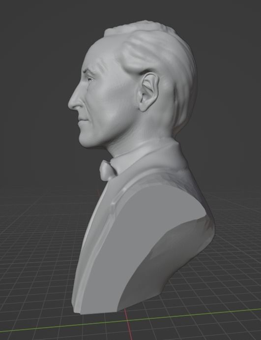 Ian Fleming 3D print model_18