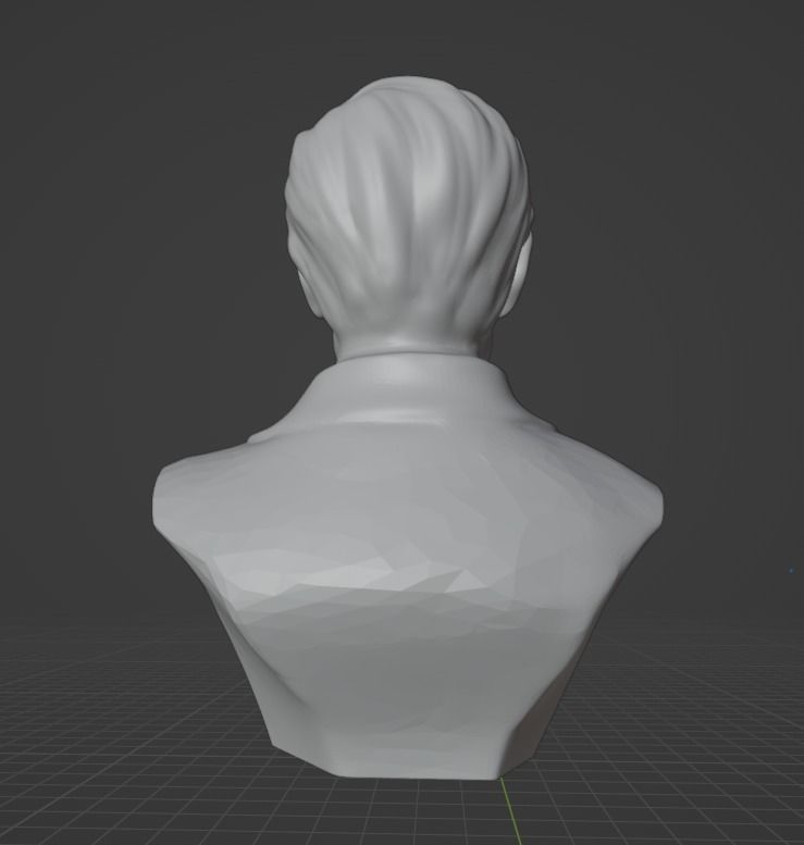 Ian Fleming 3D print model_11