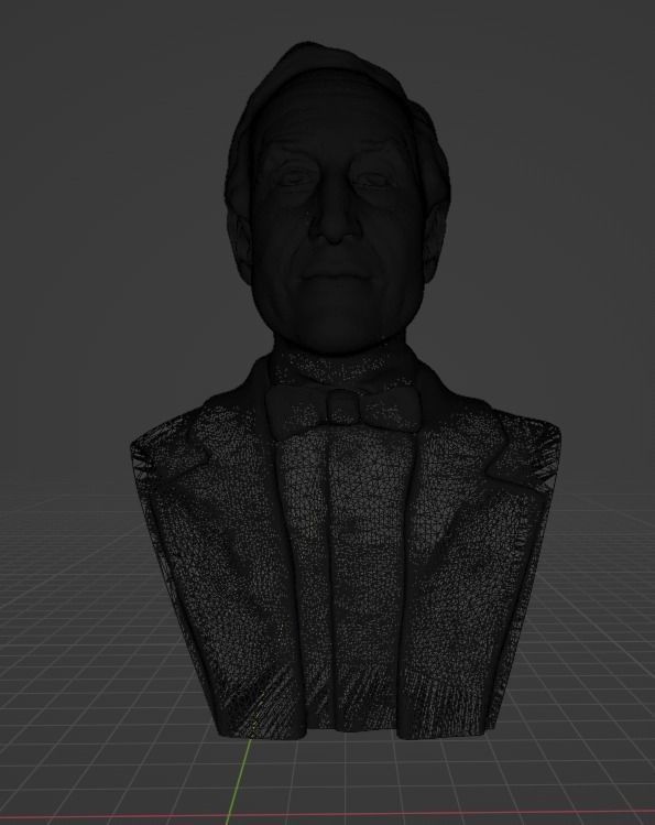 Ian Fleming 3D print model_6