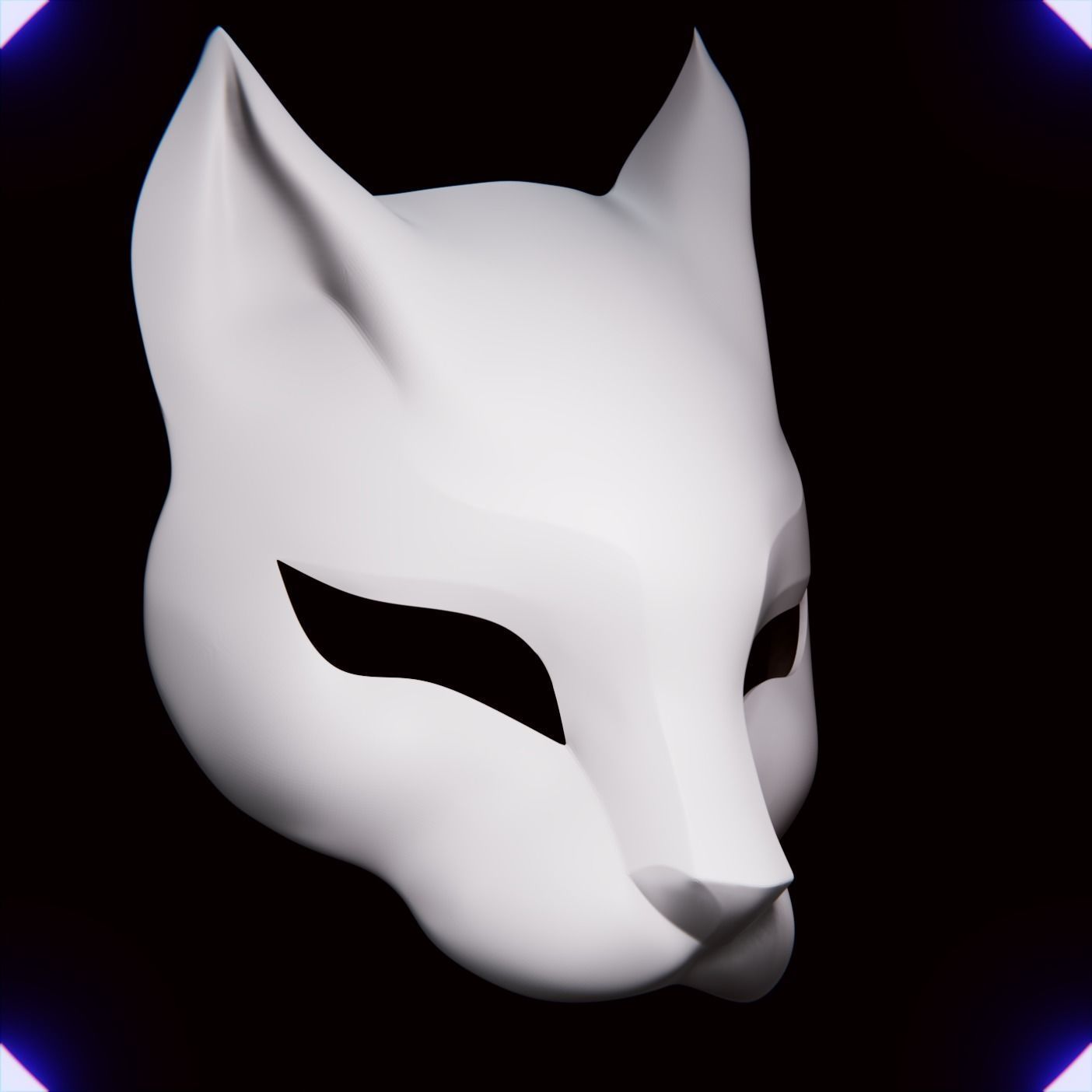 CAT MASK MASCARA DE GATO 3 3D print model_1