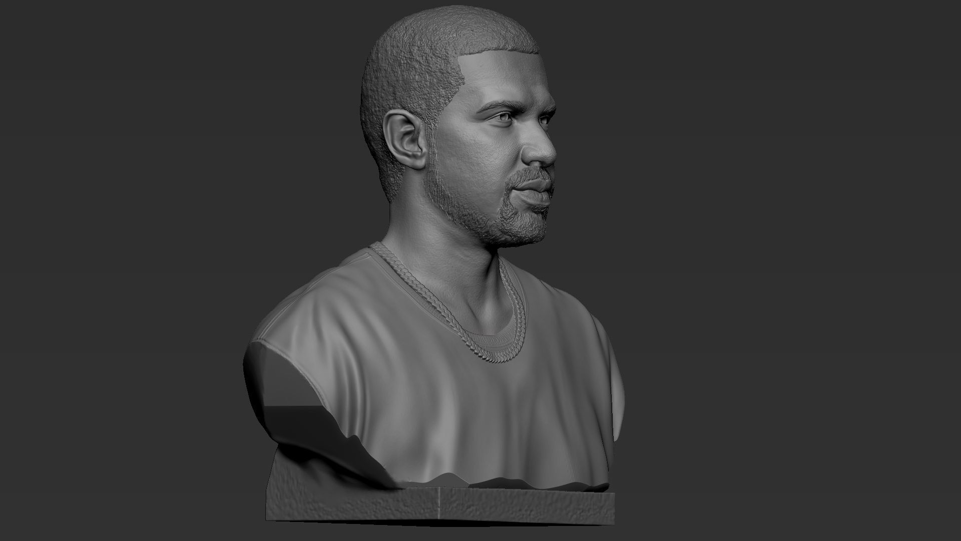 Drake man 3D print model_31
