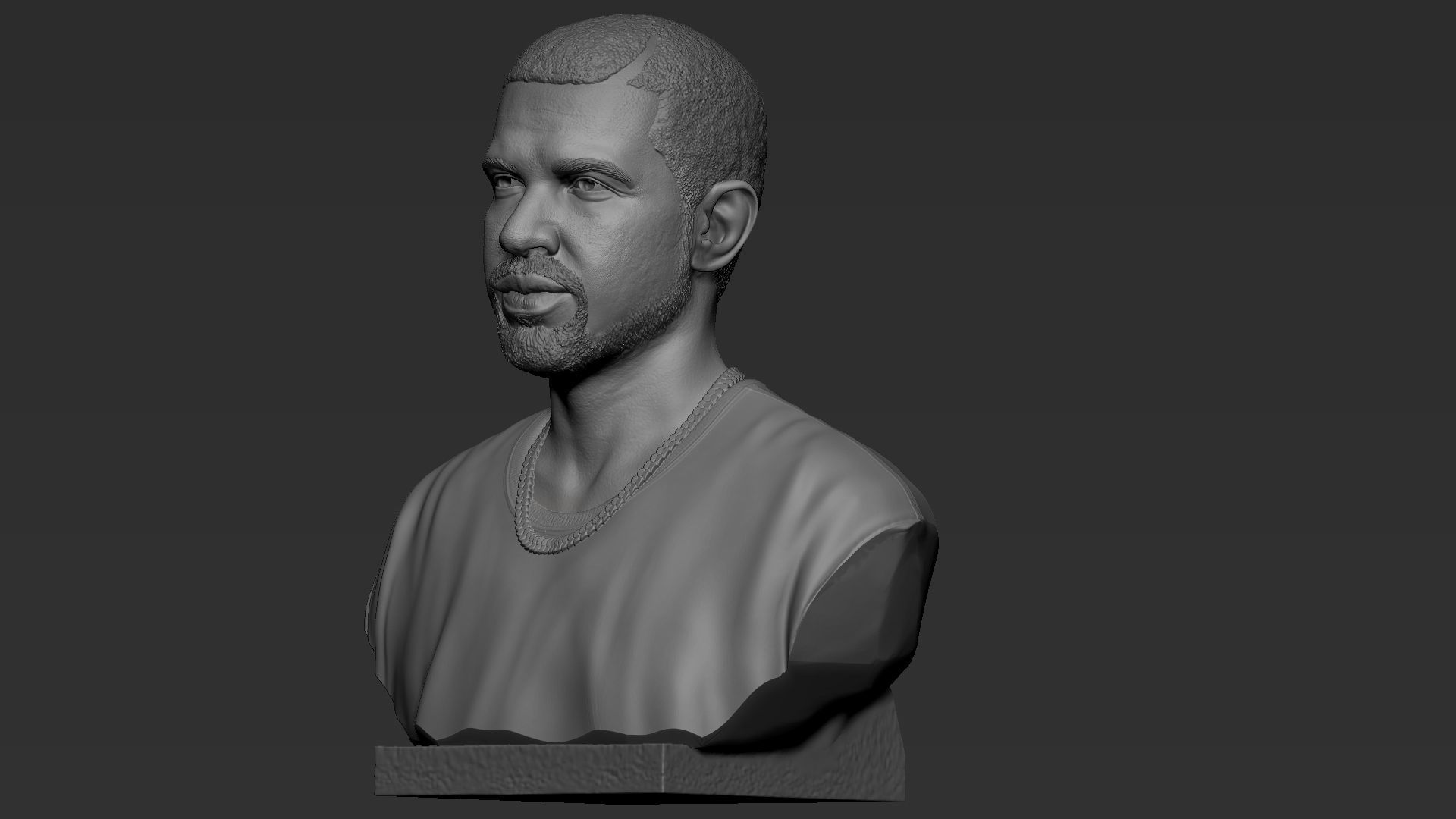 Drake man 3D print model_44