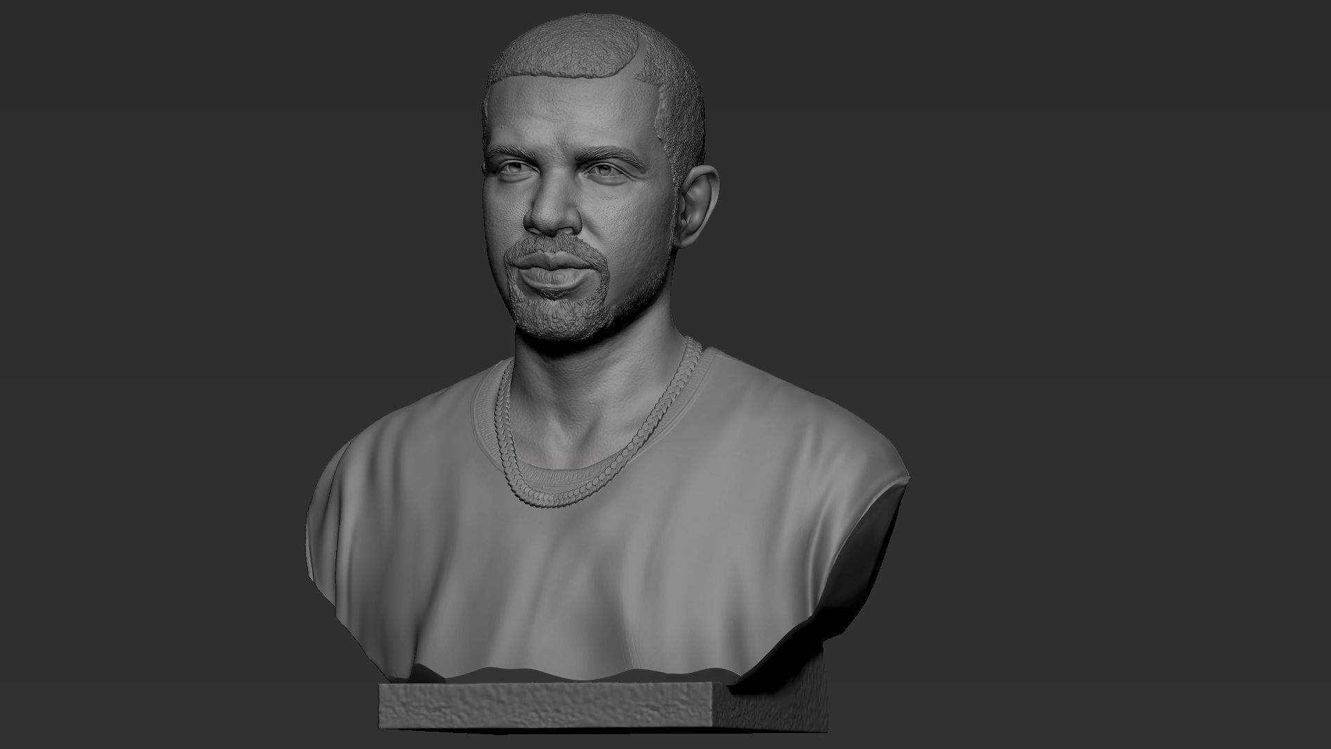Drake man 3D print model_37