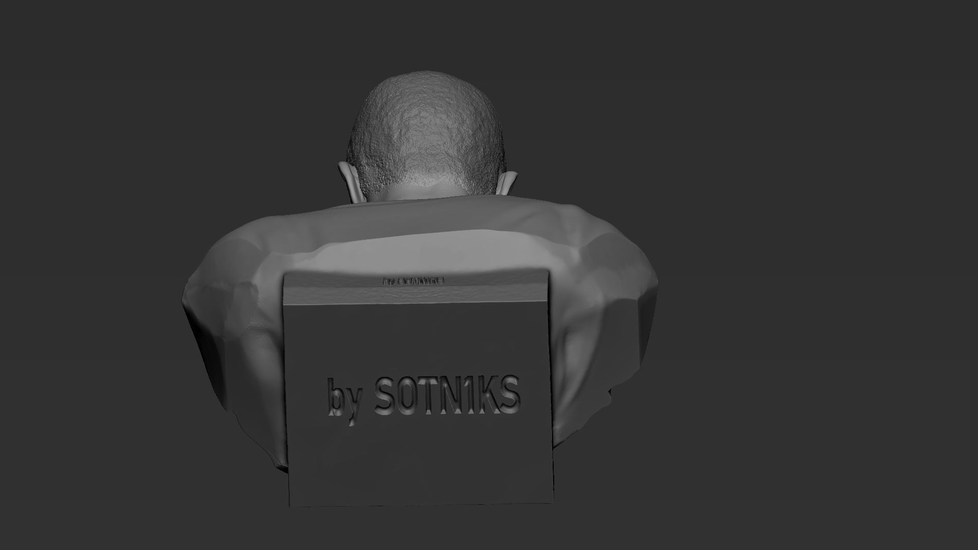 Drake man 3D print model_41