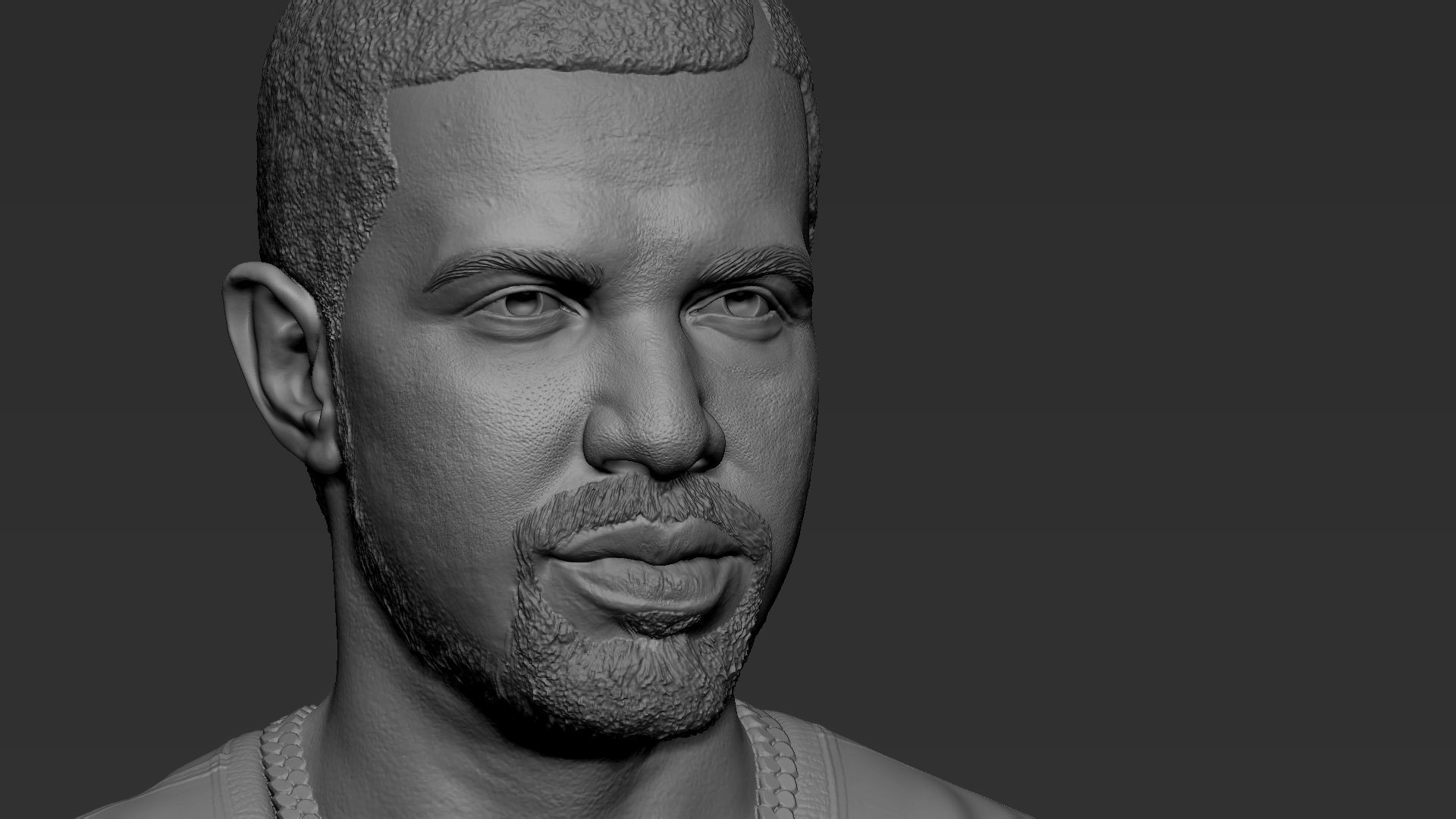 Drake man 3D print model_2