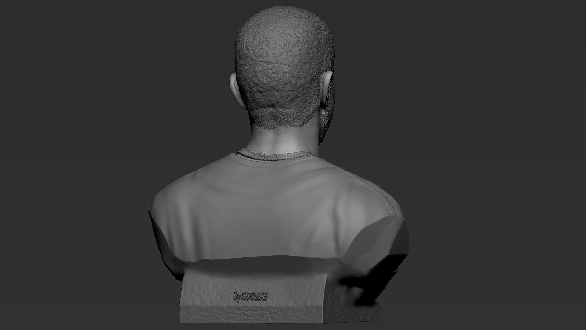 Drake man 3D print model_22