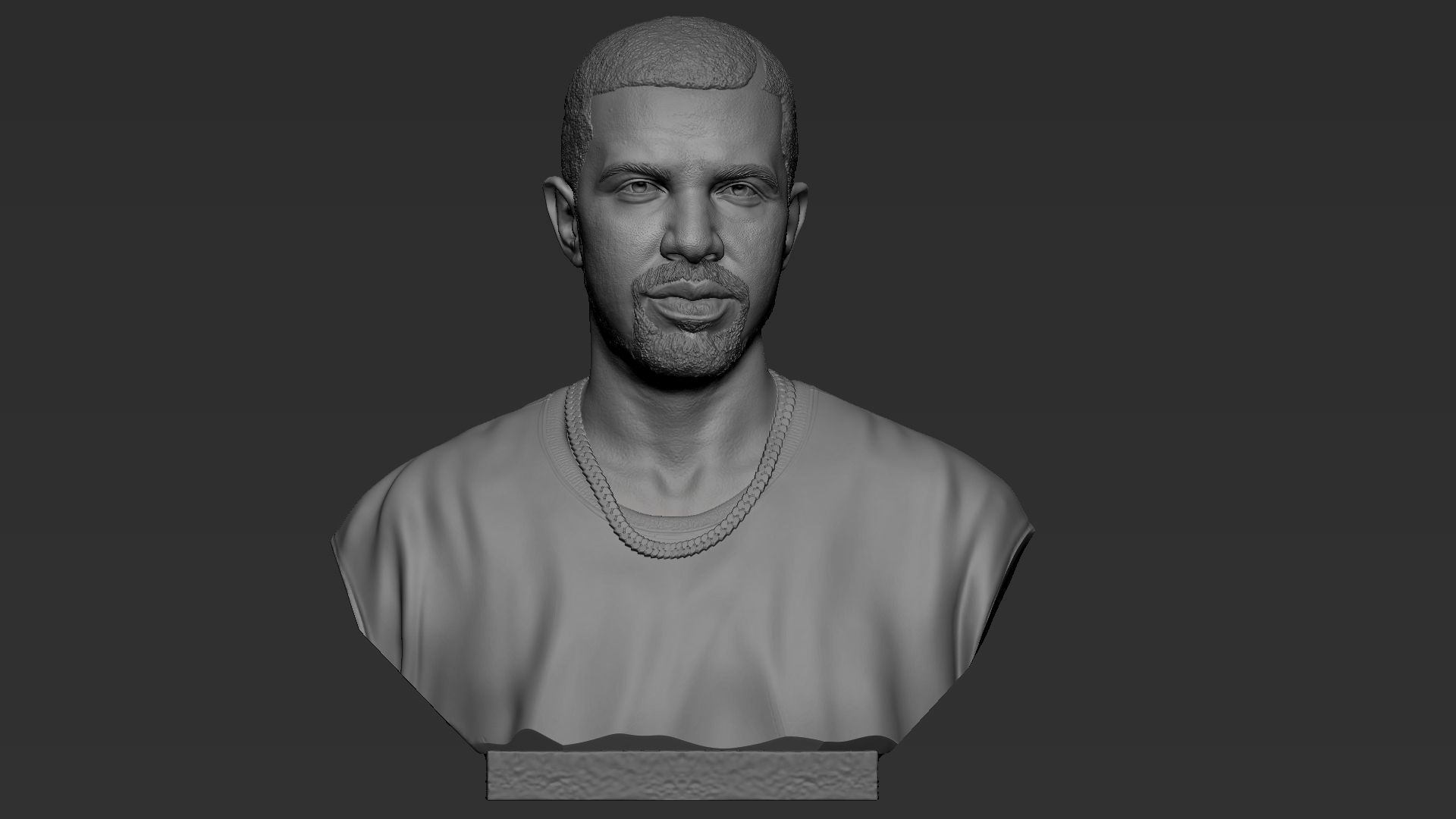 Drake man 3D print model_17