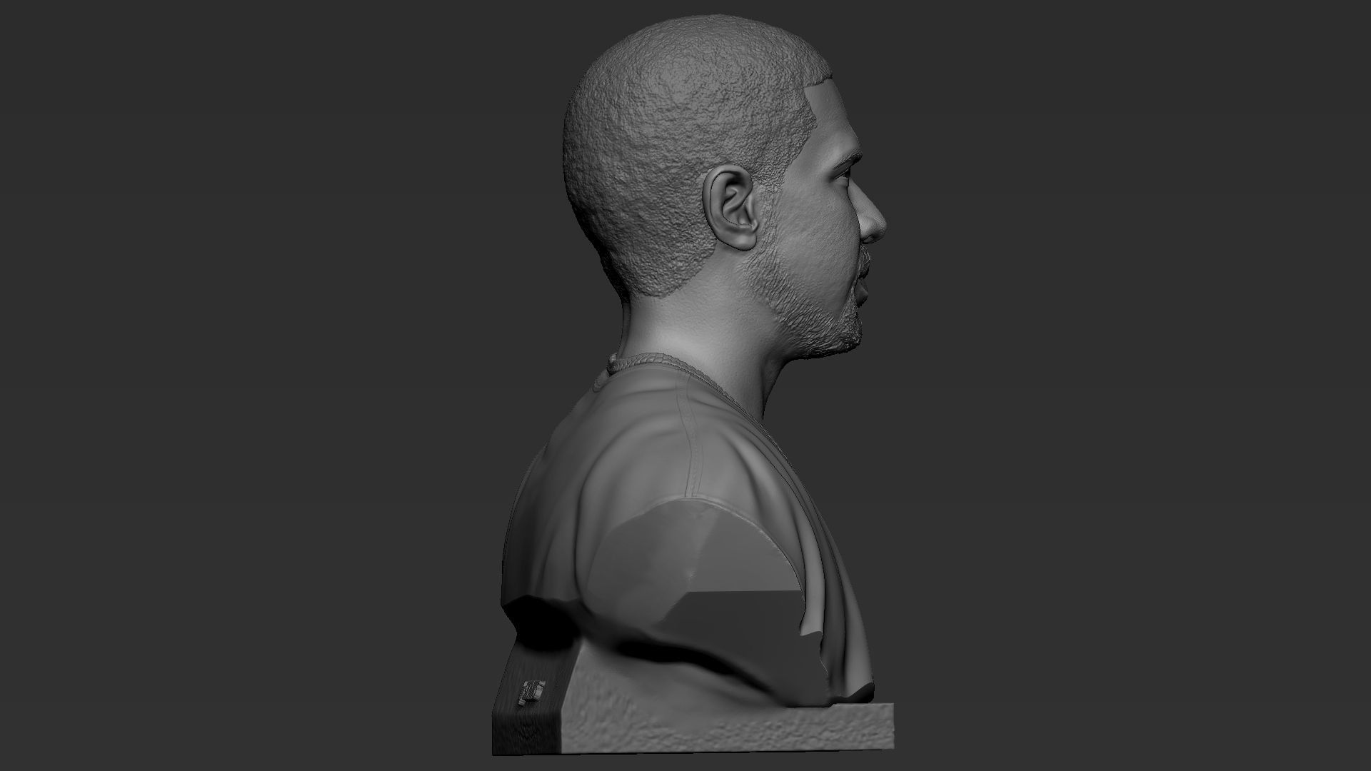 Drake man 3D print model_26