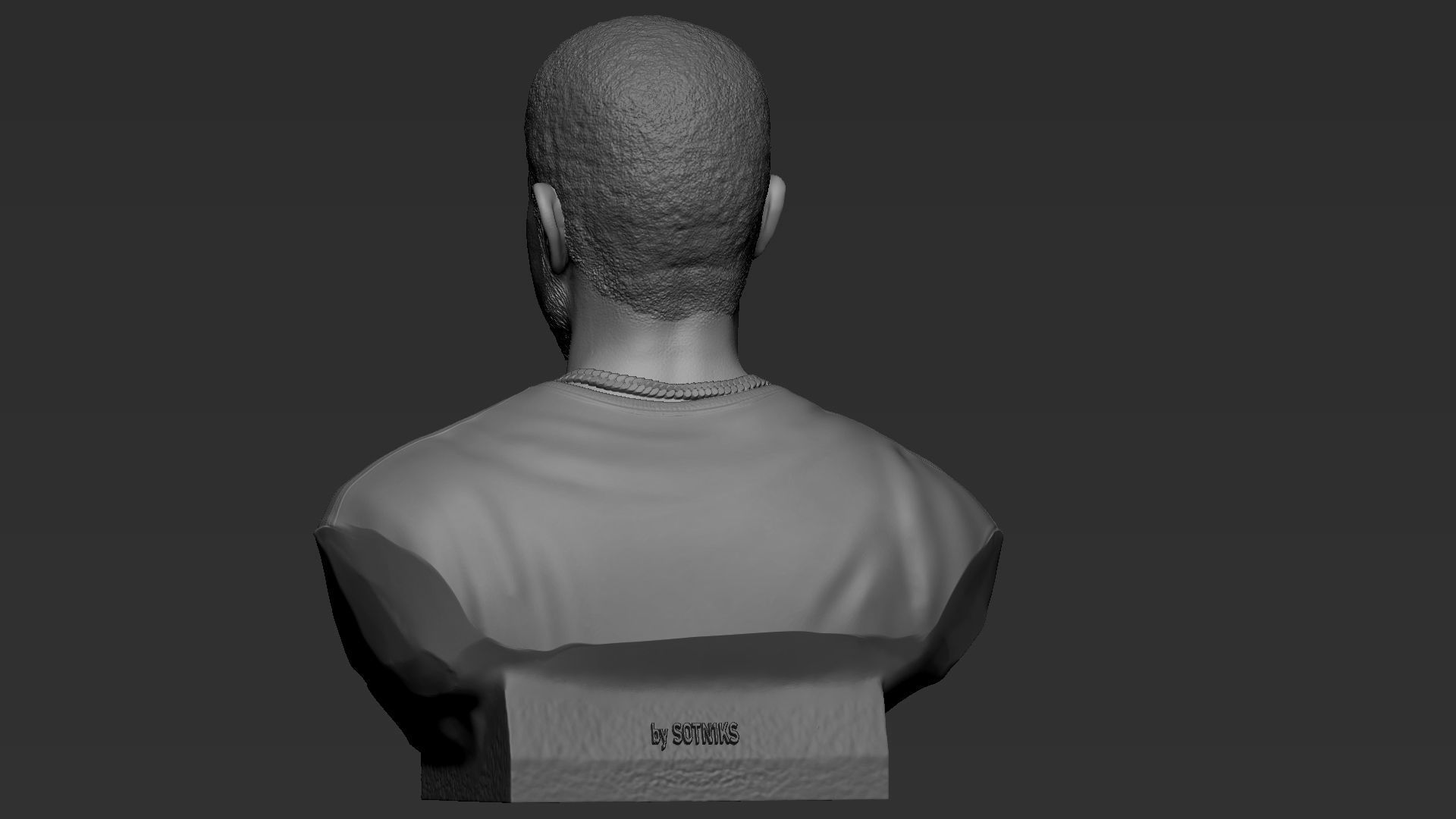 Drake man 3D print model_18