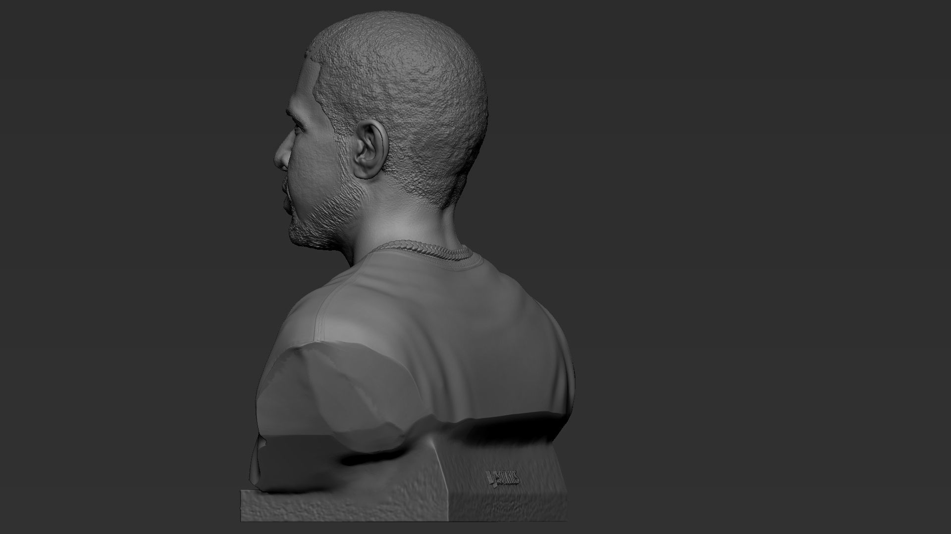 Drake man 3D print model_12