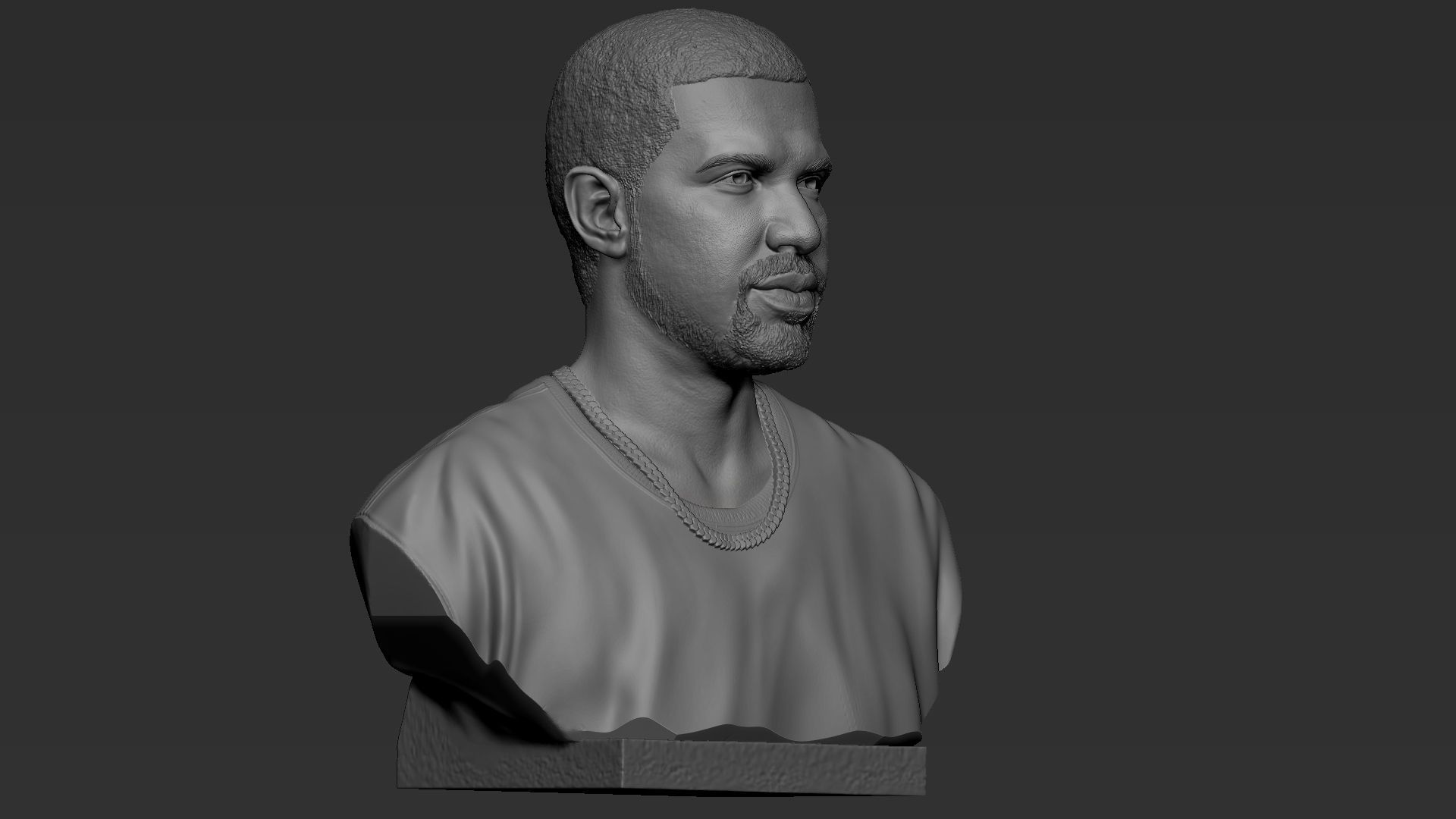 Drake man 3D print model_32