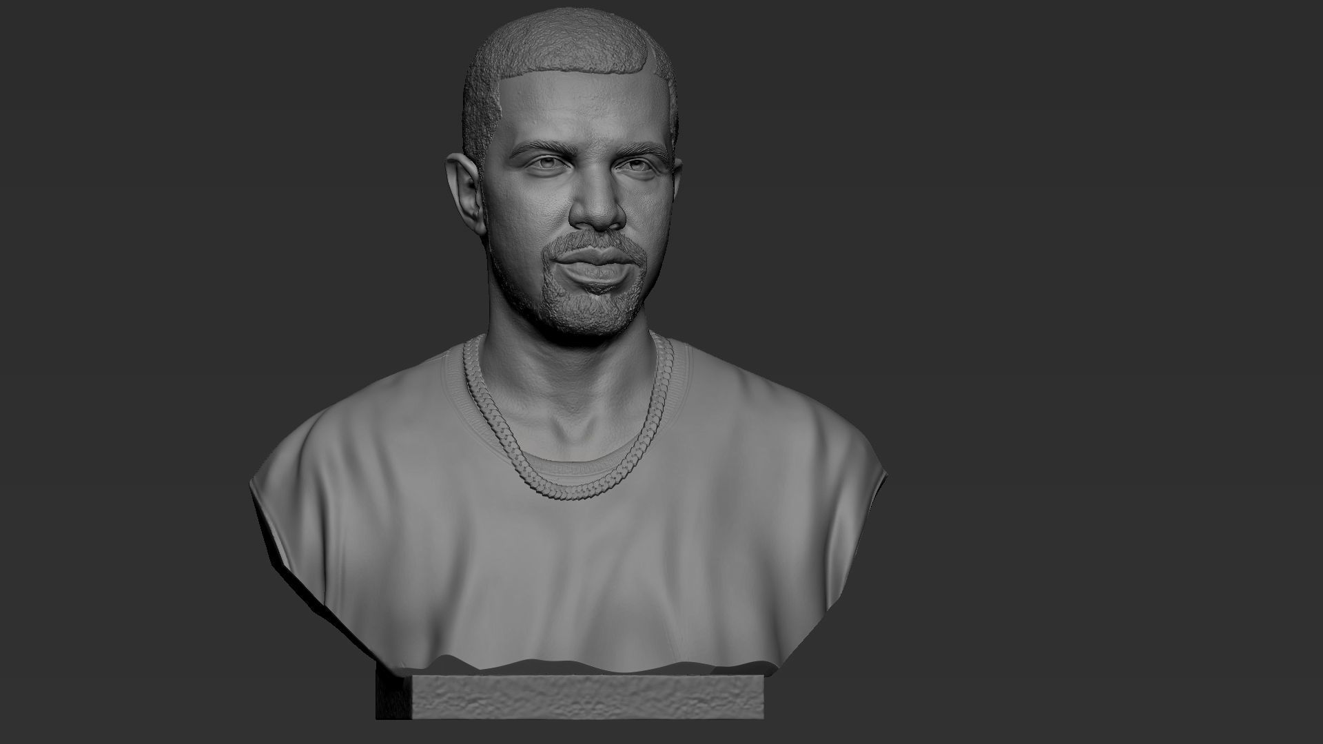 Drake man 3D print model_36