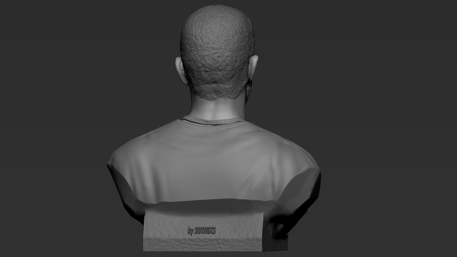 Drake man 3D print model_21